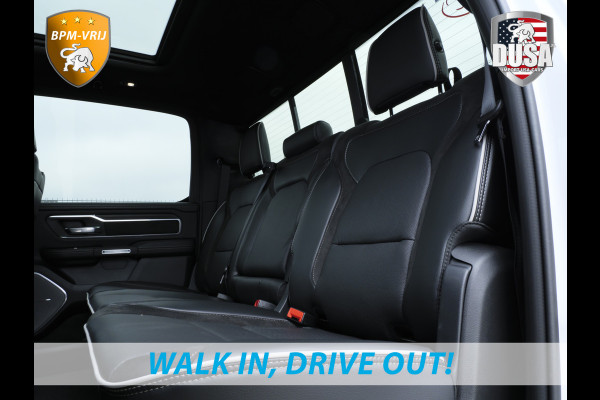 Dodge Ram | 1500 | Laramie | Premium Night | 3.0L I6 Hurricane | Crew Cab | 4X4 | Niveau regeling | 14,4-inch Touchscreen | BPM-VRIJ | Getoonde accessoires zijn verkrijgbaar tegen meerprijs Dodge Ram | 1500 | Laramie | Premium Night | 3.0L I6 Hurricane | Crew Cab | 4X4 | Niveau regeling | 14,4-inch Touchscreen | BPM-VRIJ | Getoonde accessoires zijn verkrijgbaar tegen meerprijs