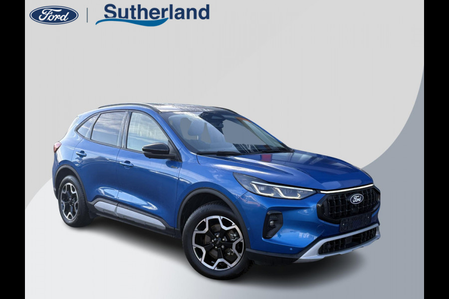 Ford Kuga 2.5 FHEV Active X 190pk | 4WD | 2.100kg Trekgewicht | Driver Assistance Pack | Technology Pack | Winterpack | Panoramadak | All Weather Banden | Geen stekker nodig