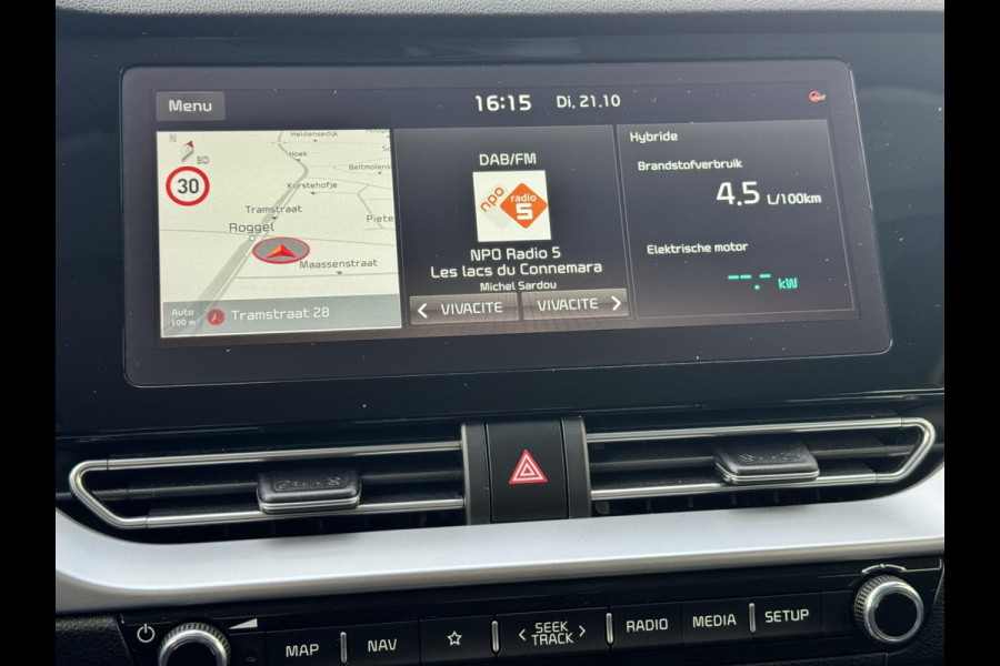 Kia Niro 1.6 GDi Hybrid DynamicLine Automaat Adaptive Cruise Climate control Apple / Android Navigatie Kia Niro 1.6 GDi Hybrid DynamicLine Automaat Adaptive Cruise Climate control Apple / Android Navigatie