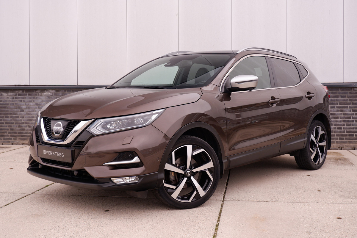 Nissan QASHQAI 1.2 Tekna + | Pano-Dak | Trekhaak | Leer | Bose | Navi | Climate