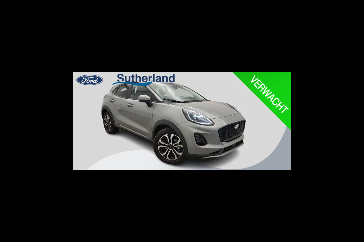 Ford Puma 1.0 EcoBoost Hybrid Titanium 125pk | Winterpack | SYNC 4 Navigatie | Achteruitrijcamera Ford Puma 1.0 EcoBoost Hybrid Titanium 125pk | Winterpack | SYNC 4 Navigatie | Achteruitrijcamera