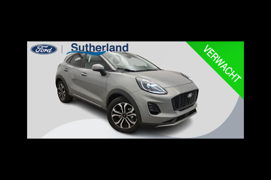 Ford Puma 1.0 EcoBoost Hybrid Titanium 125pk | Winterpack | SYNC 4 Navigatie | Achteruitrijcamera Ford Puma 1.0 EcoBoost Hybrid Titanium 125pk | Winterpack | SYNC 4 Navigatie | Achteruitrijcamera