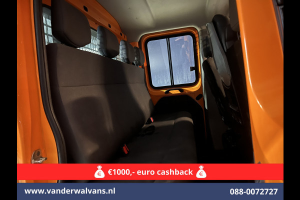 Renault Master 2.3 dCi 135pk *Rijklaar Direct Rijden* Pickup Open laadbak Dubbel cabine Euro6 Airco | 7-Zits | 2500kg Trekhaak Bluetooth-telefoonvoorbereiding