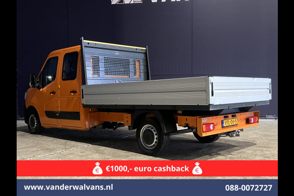 Renault Master 2.3 dCi 135pk *Rijklaar Direct Rijden* Pickup Open laadbak Dubbel cabine Euro6 Airco | 7-Zits | 2500kg Trekhaak Bluetooth-telefoonvoorbereiding