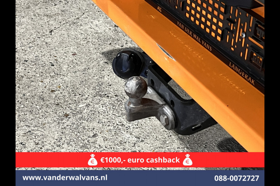 Renault Master 2.3 dCi 135pk *Rijklaar Direct Rijden* Pickup Open laadbak Dubbel cabine Euro6 Airco | 7-Zits | 2500kg Trekhaak Bluetooth-telefoonvoorbereiding