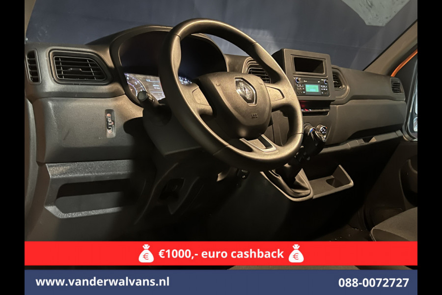Renault Master 2.3 dCi 135pk *Rijklaar Direct Rijden* Pickup Open laadbak Dubbel cabine Euro6 Airco | 7-Zits | 2500kg Trekhaak Bluetooth-telefoonvoorbereiding
