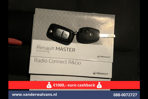 Renault Master 2.3 dCi 135pk *Rijklaar Direct Rijden* Pickup Open laadbak Dubbel cabine Euro6 Airco | 7-Zits | 2500kg Trekhaak Bluetooth-telefoonvoorbereiding