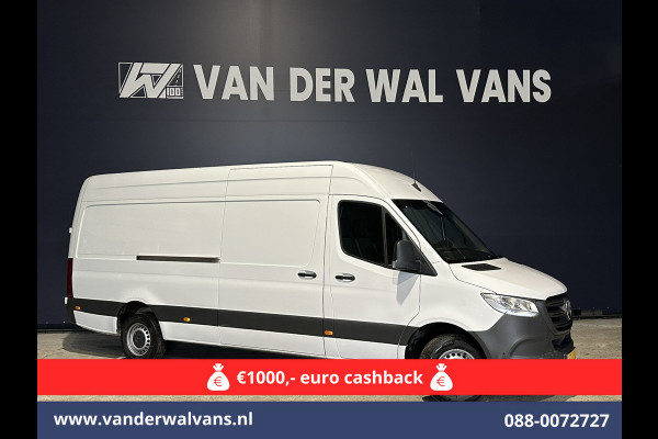 Mercedes-Benz Sprinter 317 CDI 170pk L3H2 Euro6 *Rijklaar Direct Rijden* Airco | MBUX | Camera | Navigatie | Trekhaak | Cruisecontrol Parkeersensoren, Bijrijdersbank, MBUX