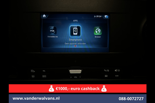 Mercedes-Benz Sprinter 317 CDI 170pk L3H2 Euro6 *Rijklaar Direct Rijden* Airco | MBUX | Camera | Navigatie | Trekhaak | Cruisecontrol Parkeersensoren, Bijrijdersbank, MBUX