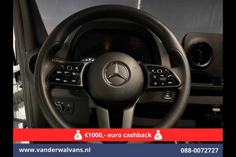 Mercedes-Benz Sprinter 317 CDI 170pk L3H2 Euro6 *Rijklaar Direct Rijden* Airco | MBUX | Camera | Navigatie | Trekhaak | Cruisecontrol Parkeersensoren, Bijrijdersbank, MBUX