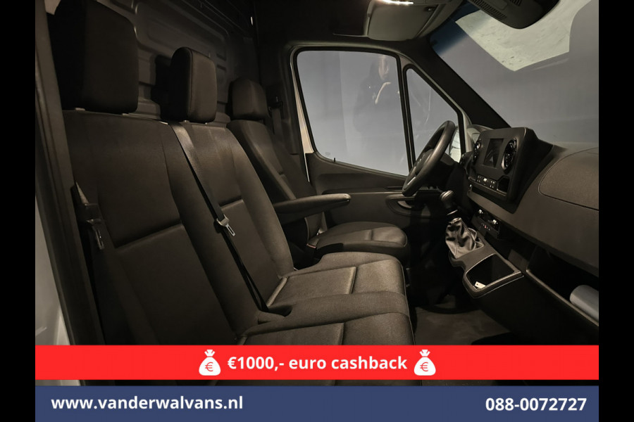 Mercedes-Benz Sprinter 317 CDI 170pk L3H2 Euro6 *Rijklaar Direct Rijden* Airco | MBUX | Camera | Navigatie | Trekhaak | Cruisecontrol Parkeersensoren, Bijrijdersbank, MBUX