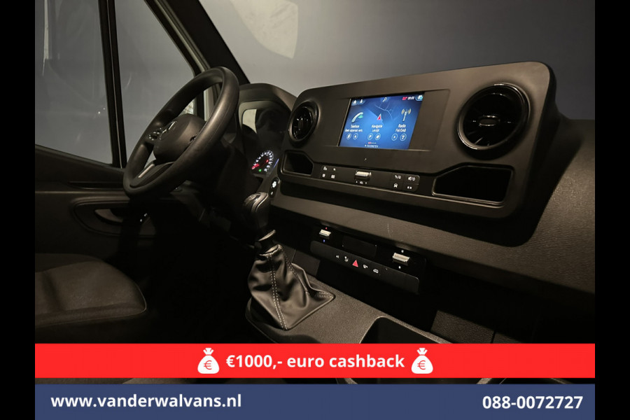 Mercedes-Benz Sprinter 317 CDI 170pk L3H2 Euro6 *Rijklaar Direct Rijden* Airco | MBUX | Camera | Navigatie | Trekhaak | Cruisecontrol Parkeersensoren, Bijrijdersbank, MBUX