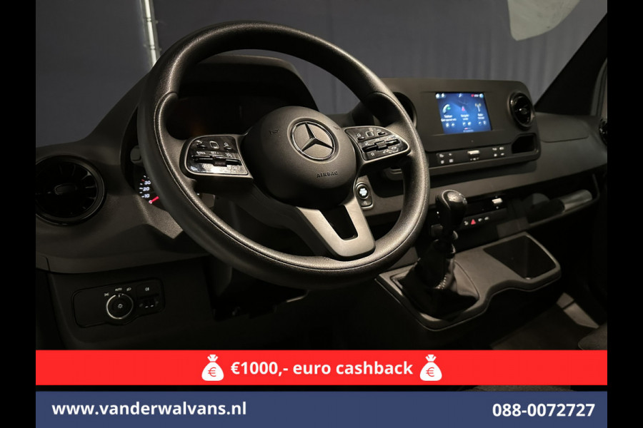 Mercedes-Benz Sprinter 317 CDI 170pk L3H2 Euro6 *Rijklaar Direct Rijden* Airco | MBUX | Camera | Navigatie | Trekhaak | Cruisecontrol Parkeersensoren, Bijrijdersbank, MBUX