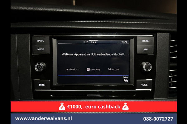Volkswagen Transporter 2.0 TDI 150pk L2H1 Euro6 Airco | 2500kg Trekhaak | Apple Carplay | Android Auto Parkeersensoren, Cruisecontrol Volkswagen Transporter 2.0 TDI 150pk L2H1 Euro6 Airco | 2500kg Trekhaak | Apple Carplay | Android Auto Parkeersensoren, Cruisecontrol