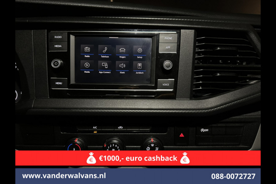 Volkswagen Transporter 2.0 TDI 150pk L2H1 Euro6 Airco | 2500kg Trekhaak | Apple Carplay | Android Auto Parkeersensoren, Cruisecontrol Volkswagen Transporter 2.0 TDI 150pk L2H1 Euro6 Airco | 2500kg Trekhaak | Apple Carplay | Android Auto Parkeersensoren, Cruisecontrol