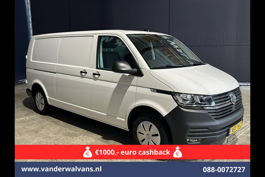 Volkswagen Transporter 2.0 TDI 150pk L2H1 Euro6 Airco | 2500kg Trekhaak | Apple Carplay | Android Auto Parkeersensoren, Cruisecontrol Volkswagen Transporter 2.0 TDI 150pk L2H1 Euro6 Airco | 2500kg Trekhaak | Apple Carplay | Android Auto Parkeersensoren, Cruisecontrol