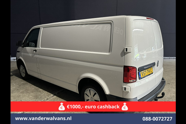 Volkswagen Transporter 2.0 TDI 150pk L2H1 Euro6 Airco | 2500kg Trekhaak | Apple Carplay | Android Auto Parkeersensoren, Cruisecontrol Volkswagen Transporter 2.0 TDI 150pk L2H1 Euro6 Airco | 2500kg Trekhaak | Apple Carplay | Android Auto Parkeersensoren, Cruisecontrol