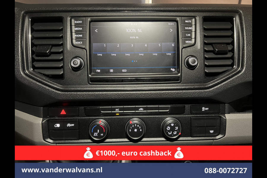 Volkswagen Crafter 2.0 TDI 140pk L4H4 L3H3 Euro6 # Airco | 2x Zijdeur | Camera | Apple Carplay android auto, bijrijdersbank, 270 gr. achterdeuren, 3000kg trekvermogen Volkswagen Crafter 2.0 TDI 140pk L4H4 L3H3 Euro6 # Airco | 2x Zijdeur | Camera | Apple Carplay android auto, bijrijdersbank, 270 gr. achterdeuren, 3000kg trekvermogen