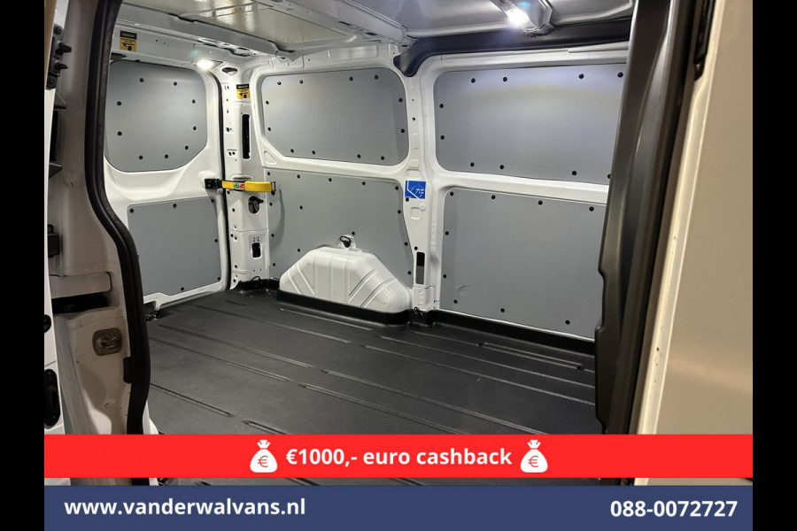 Ford Transit Custom 2.0 TDCI L1H1 Euro6 Airco | Camera | LED | Cruisecontrol | Parkeersensoren Bijrijdersbank, 2500kg trekvermogen