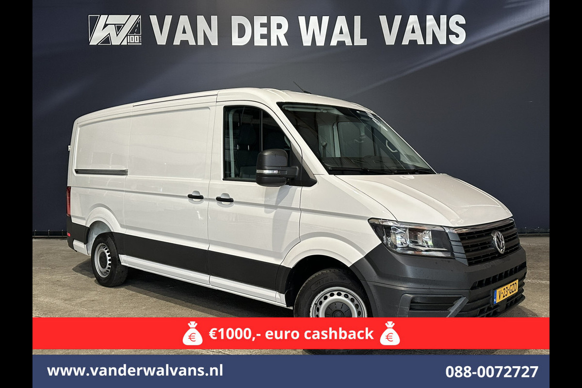 Volkswagen Crafter 2.0 TDI 140pk L3H2 L2H1 Euro6 # Airco | Cruisecontrol | Bijrijdersbank 3000kg trekvermogen