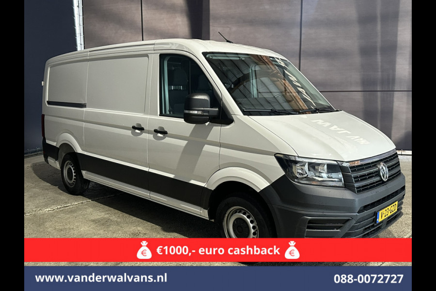 Volkswagen Crafter 2.0 TDI 140pk L3H2 L2H1 Euro6 # Airco | Cruisecontrol | Bijrijdersbank 3000kg trekvermogen