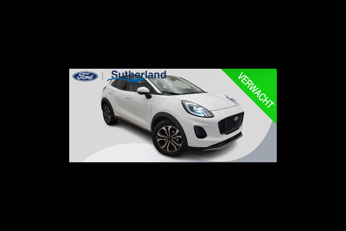 Ford Puma 1.0 EcoBoost Hybrid Titanium 125pk | Driver Assistance Pack | Matrix LED koplampen | Winterpack | Reservewiel | Comfort Pack