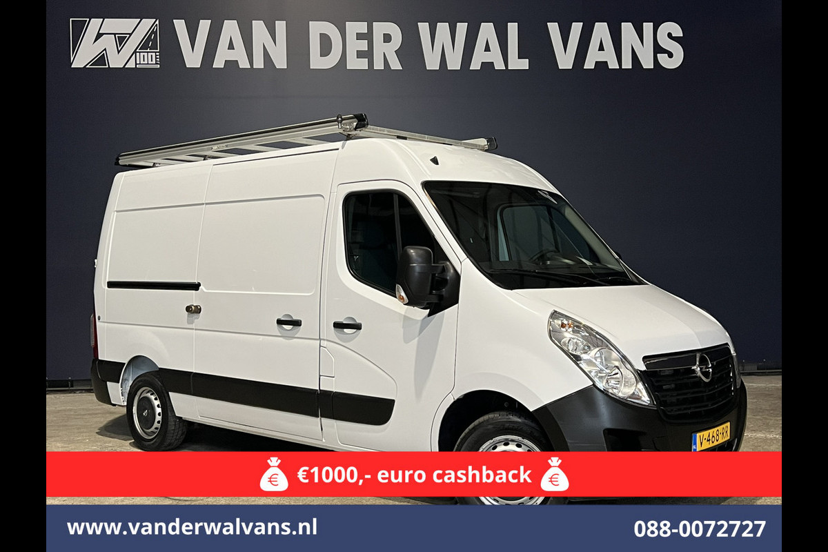 Opel Movano 2.3 CDTI 145pk L2H2 Euro6 Airco | Imperiaal | Trap | Camera | Navigatie | 2500kg Trekhaak Cruisecontrol, Parkeersensoren, Bijrijdersbank Opel Movano 2.3 CDTI 145pk L2H2 Euro6 Airco | Imperiaal | Trap | Camera | Navigatie | 2500kg Trekhaak Cruisecontrol, Parkeersensoren, Bijrijdersbank