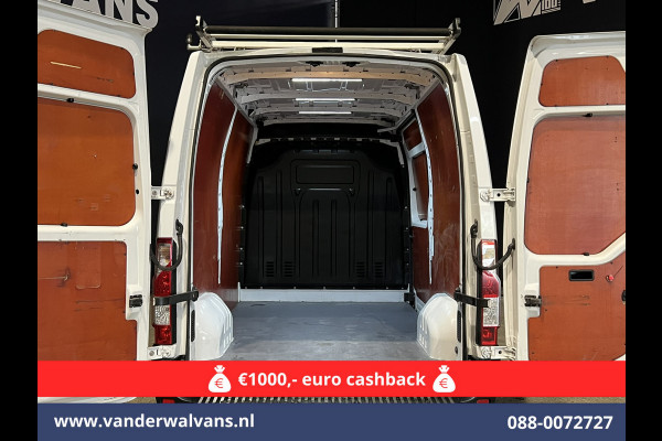 Opel Movano 2.3 CDTI 145pk L2H2 Euro6 Airco | Imperiaal | Trap | Camera | Navigatie | 2500kg Trekhaak Cruisecontrol, Parkeersensoren, Bijrijdersbank