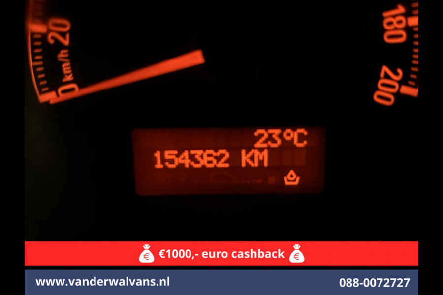 Opel Movano 2.3 CDTI 145pk L2H2 Euro6 Airco | Imperiaal | Trap | Camera | Navigatie | 2500kg Trekhaak Cruisecontrol, Parkeersensoren, Bijrijdersbank