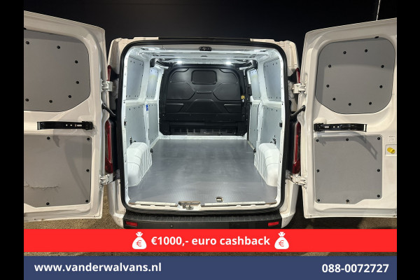Ford Transit Custom 2.0 TDCI L2H1 Euro6 *Rijklaar Direct Rijden* Airco | Camera | Apple Carplay | Cruisecontrol | LED | Parkeersensoren Android Auto, Verwarmde voorruit, Bijrijdersbank, 2800kg trekvermogen