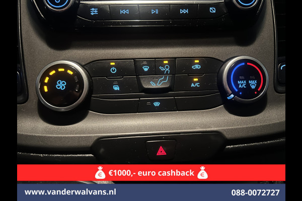 Ford Transit Custom 2.0 TDCI L2H1 Euro6 *Rijklaar Direct Rijden* Airco | Camera | Apple Carplay | Cruisecontrol | LED | Parkeersensoren Android Auto, Verwarmde voorruit, Bijrijdersbank, 2800kg trekvermogen