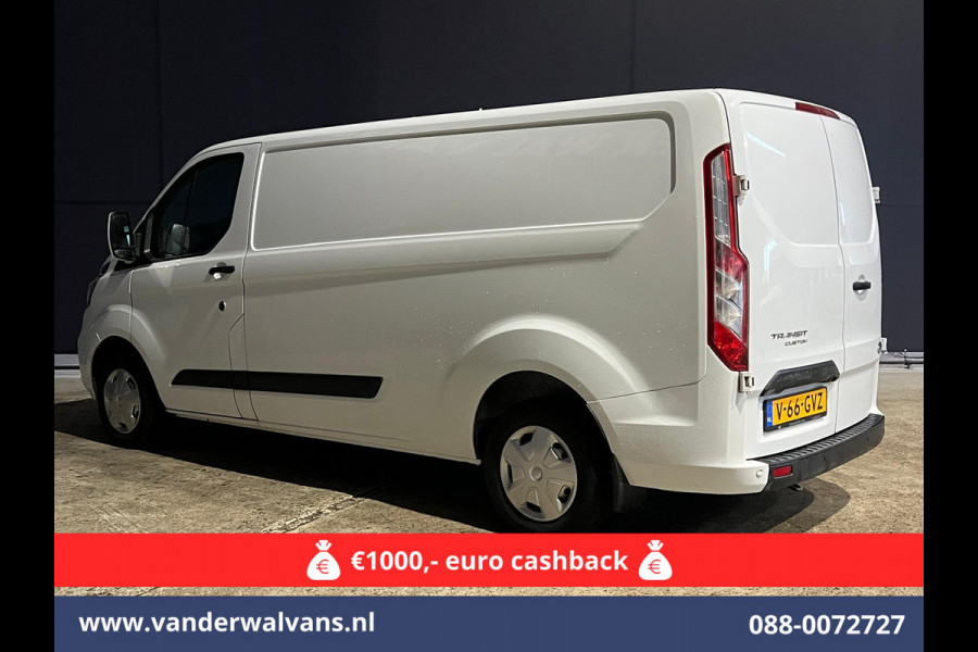 Ford Transit Custom 2.0 TDCI L2H1 Euro6 *Rijklaar Direct Rijden* Airco | Camera | Apple Carplay | Cruisecontrol | LED | Parkeersensoren Android Auto, Verwarmde voorruit, Bijrijdersbank, 2800kg trekvermogen