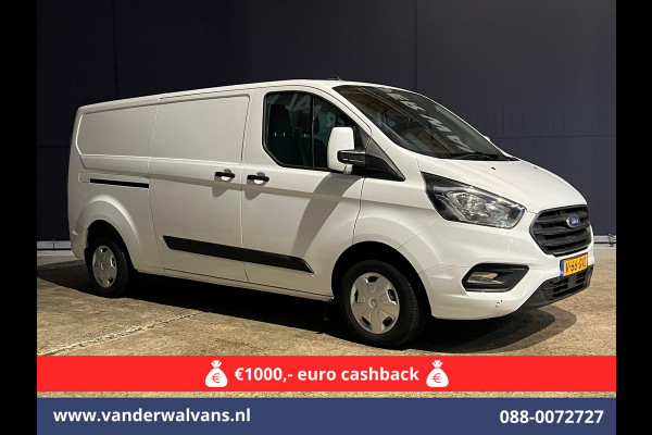 Ford Transit Custom 2.0 TDCI L2H1 Euro6 *Rijklaar Direct Rijden* Airco | Camera | Apple Carplay | Cruisecontrol | LED | Parkeersensoren Android Auto, Verwarmde voorruit, Bijrijdersbank, 2800kg trekvermogen