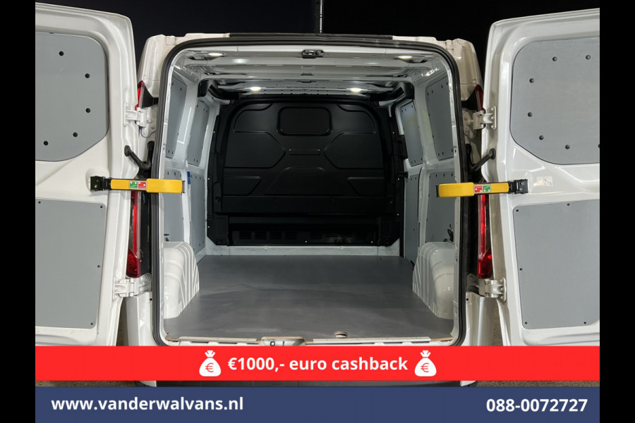 Ford Transit Custom 2.0 TDCI L2H1 Euro6 Airco | Camera | LED | Cruisecontrol | Parkeersensoren Verwarmde voorruit, Bijrijdersbank, 2800kg trekvermogen