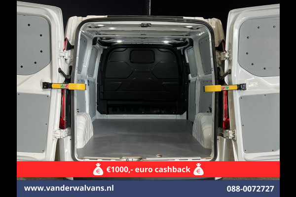 Ford Transit Custom 2.0 TDCI L2H1 Euro6 Airco | Camera | LED | Cruisecontrol | Parkeersensoren Verwarmde voorruit, Bijrijdersbank, 2800kg trekvermogen