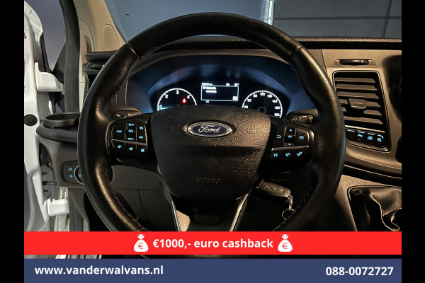 Ford Transit Custom 2.0 TDCI L2H1 Euro6 Airco | Camera | LED | Cruisecontrol | Parkeersensoren Verwarmde voorruit, Bijrijdersbank, 2800kg trekvermogen