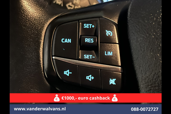 Ford Transit Custom 2.0 TDCI L2H1 Euro6 Airco | Camera | LED | Cruisecontrol | Parkeersensoren Verwarmde voorruit, Bijrijdersbank, 2800kg trekvermogen