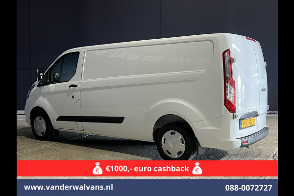 Ford Transit Custom 2.0 TDCI L2H1 Euro6 Airco | Camera | LED | Cruisecontrol | Parkeersensoren Verwarmde voorruit, Bijrijdersbank, 2800kg trekvermogen
