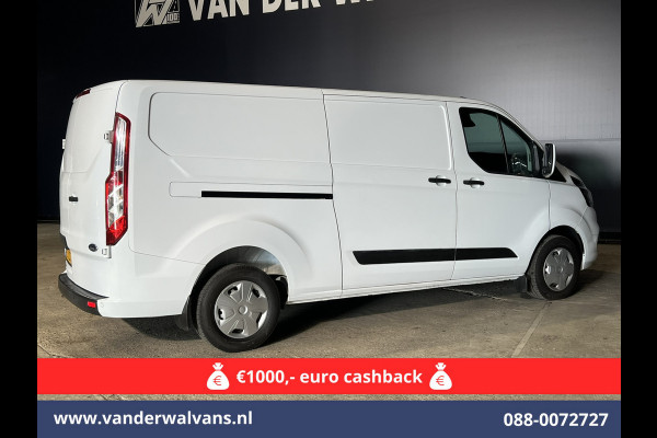 Ford Transit Custom 2.0 TDCI L2H1 Euro6 Airco | Camera | LED | Cruisecontrol | Parkeersensoren Verwarmde voorruit, Bijrijdersbank, 2800kg trekvermogen