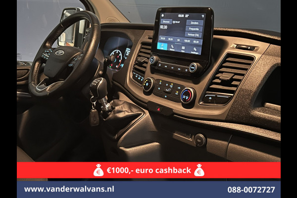 Ford Transit Custom 2.0 TDCI L2H1 Euro6 Airco | Camera | LED | Cruisecontrol | Parkeersensoren Verwarmde voorruit, Bijrijdersbank, 2800kg trekvermogen