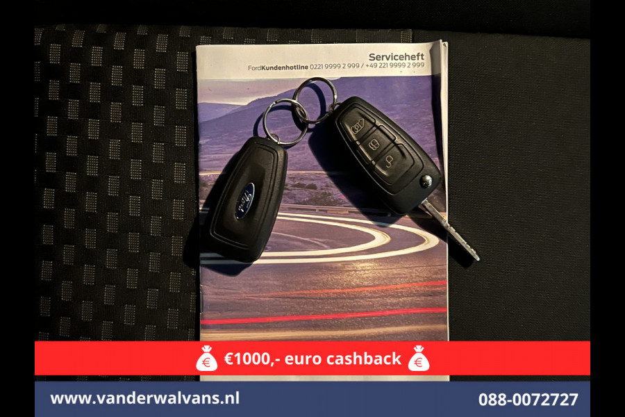 Ford Transit Custom 2.0 TDCI L2H1 Euro6 Airco | Camera | LED | Cruisecontrol | Parkeersensoren Verwarmde voorruit, Bijrijdersbank, 2800kg trekvermogen