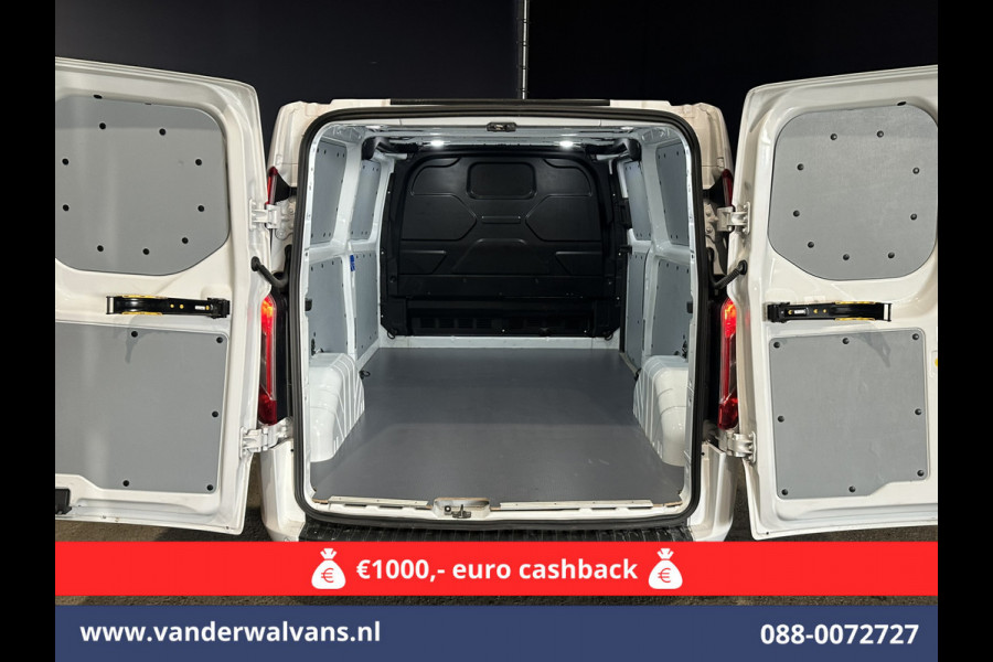 Ford Transit Custom 2.0 TDCI L2H1 Euro6 # Airco | Camera | Apple Carplay | Android Auto | LED | Cruisecontrol Parkeersensoren, verwarmde voorruit, Bijrijdersbank, 2800kg trekvermogen