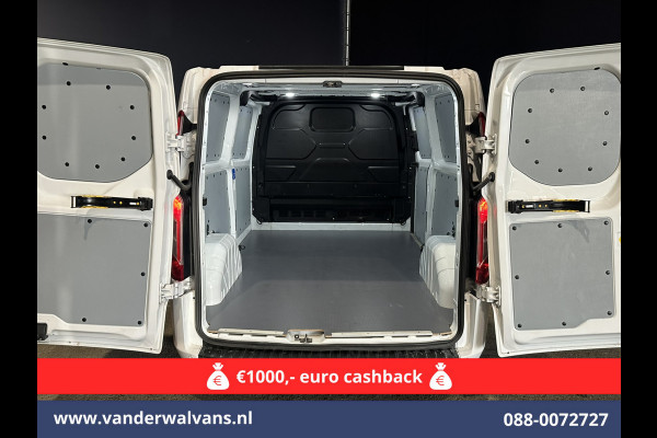 Ford Transit Custom 2.0 TDCI L2H1 Euro6 # Airco | Camera | Apple Carplay | Android Auto | LED | Cruisecontrol Parkeersensoren, verwarmde voorruit, Bijrijdersbank, 2800kg trekvermogen