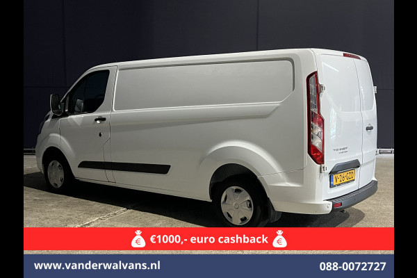 Ford Transit Custom 2.0 TDCI L2H1 Euro6 # Airco | Camera | Apple Carplay | Android Auto | LED | Cruisecontrol Parkeersensoren, verwarmde voorruit, Bijrijdersbank, 2800kg trekvermogen