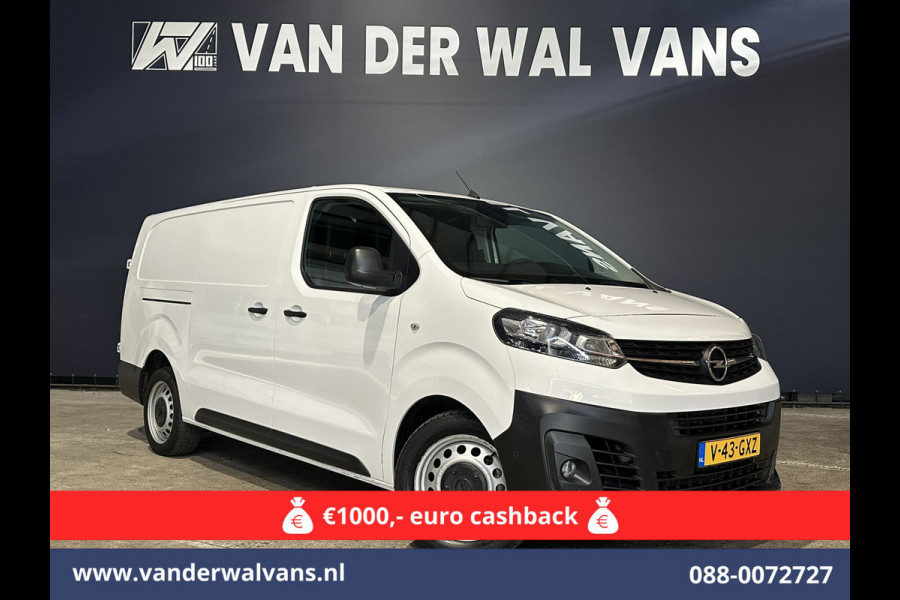 Opel Vivaro 2.0 CDTI 177pk Automaat L3H1 Euro6 # Airco | Camera | Apple Carplay | Android Auto Cruisecontrol, Parkeersensoren, Bijrijdersbank, 2500kg trekvermogen