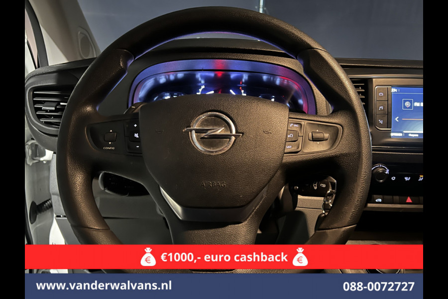 Opel Vivaro 2.0 CDTI 177pk Automaat L3H1 Euro6 # Airco | Camera | Apple Carplay | Android Auto Cruisecontrol, Parkeersensoren, Bijrijdersbank, 2500kg trekvermogen