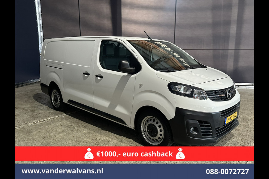 Opel Vivaro 2.0 CDTI 177pk Automaat L3H1 Euro6 # Airco | Camera | Apple Carplay | Android Auto Cruisecontrol, Parkeersensoren, Bijrijdersbank, 2500kg trekvermogen