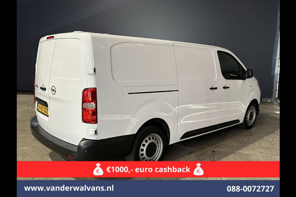 Opel Vivaro 2.0 CDTI 177pk Automaat L3H1 Euro6 # Airco | Camera | Apple Carplay | Android Auto Cruisecontrol, Parkeersensoren, Bijrijdersbank, 2500kg trekvermogen