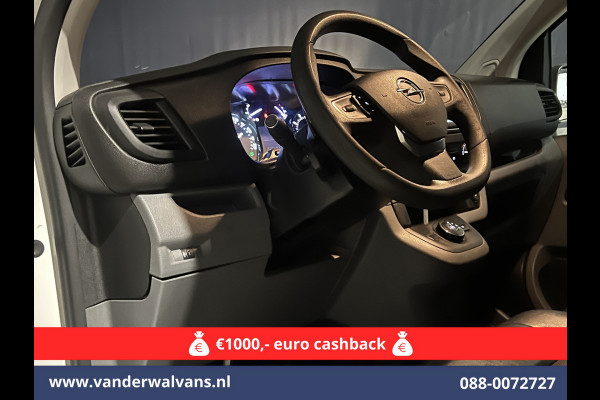 Opel Vivaro 2.0 CDTI 177pk Automaat L3H1 Euro6 # Airco | Camera | Apple Carplay | Android Auto Cruisecontrol, Parkeersensoren, Bijrijdersbank, 2500kg trekvermogen