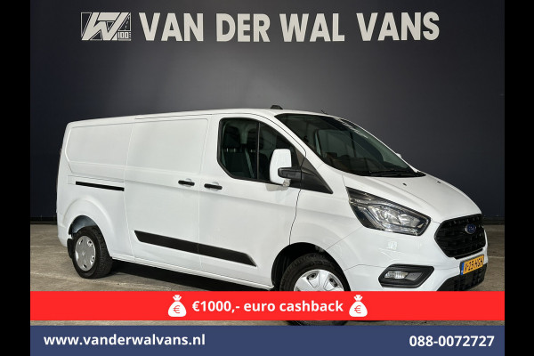Ford Transit Custom 2.0 TDCI L2H1 Euro6 Airco | Camera | Apple Carplay | LED | Cruisecontrol 2800kg trekvermogen, Android Auto, Parkeersensoren, Verwarmde voorruit, Bijrijdersbank
